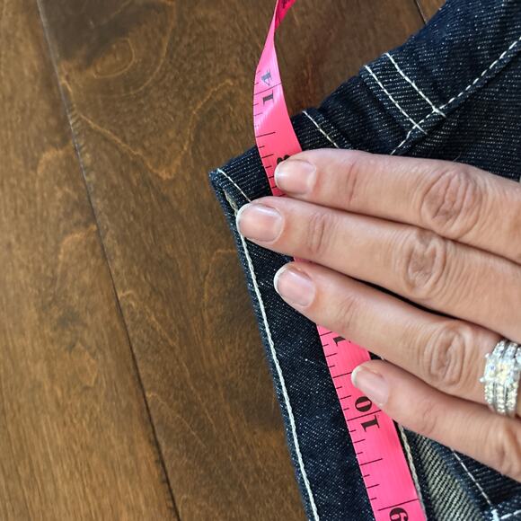 NEW Wild Fable High Rise Straight Leg Jeans Rigid Denim Dark Wash Womens Size 2 - Picture 11 of 12